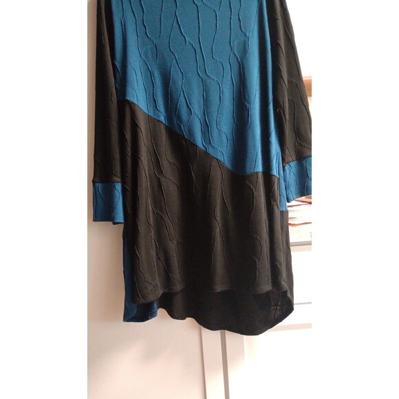 IC by Connie K Made in USA Artsy Lagenlook Tunic Top, Size Large - Picture 9 of 12